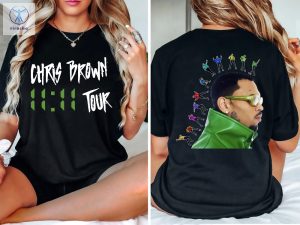 Chris Brown Shirt Chris Brown 11 11 Tour 2024 Shirt Chris Brown Fan Shirt Chris Brown 11 11 Tour Setlist Chris Brown 11 11 Tour Dates Unique riracha 2