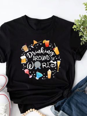 World Tour Shirt Drink Around The World Shirt Snack Around World Shirt Drinking Squad Shirt Snacking Squad Shirt Unique riracha 5