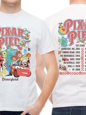 Pixar Pier Disneyland Tour T Shirt Disney Family Trip Disney Trip Shirt Pixar Pier Shirt Pixar Pier Tour Tee Disneyland Trip Tee Unique riracha 3