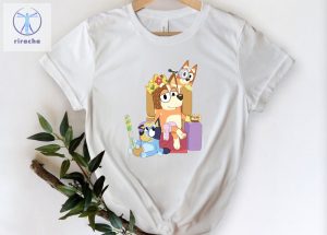 Mama Queen Cute Mum Shirts Mum From Bluey Bluey Mum Shirt Shirt Bluey Characters Unique riracha 3