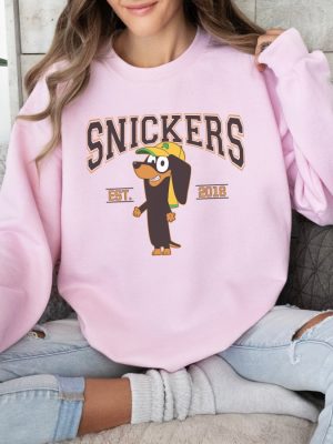 Funny Snicker Est 2018 Sweatshirt Bluey Sweatshirt For Adults Bluey Characters Bluey Tshirt Adults Fathers Day Gift Ideas Unique riracha 3