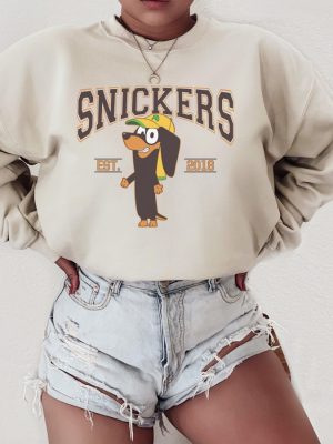 Funny Snicker Est 2018 Sweatshirt Bluey Sweatshirt For Adults Bluey Characters Bluey Tshirt Adults Fathers Day Gift Ideas Unique riracha 5