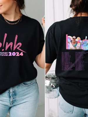 Pink Singer Summer Carnival 2024 Tour Shirt