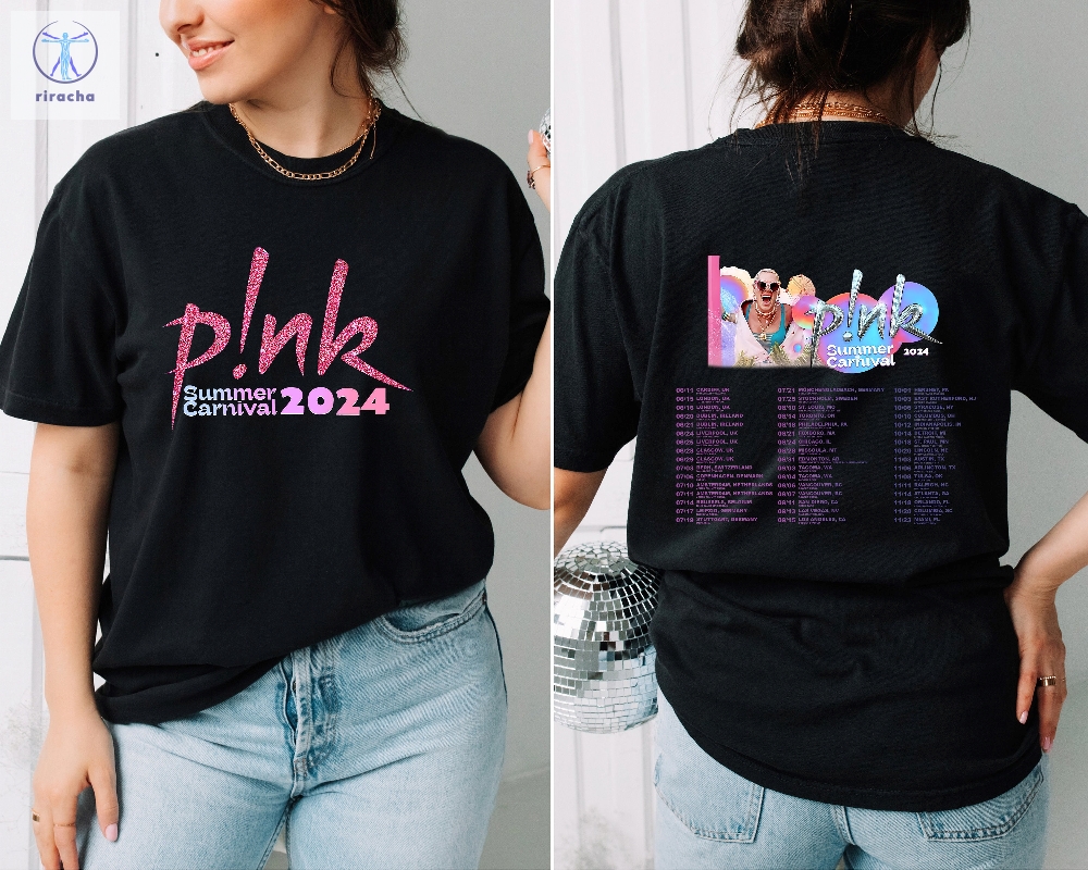 Pink Singer Summer Carnival 2024 Tour Shirt Pink Tour Tshirt Trustfall Album Shirt P Nk Tour 2024 Unique