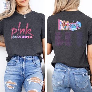 Pink Singer Summer Carnival 2024 Tour Shirt Pink Tour Tshirt Trustfall Album Shirt P Nk Tour 2024 Unique riracha 4