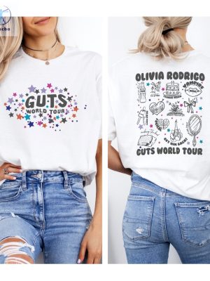 Olivia Rodrigo Guts World Tour Shirt Guts Tour 2024 Shirt Concert Shirt Olivia Rodrigo Fans Shirt Guts World Tour Dates Unique riracha 2