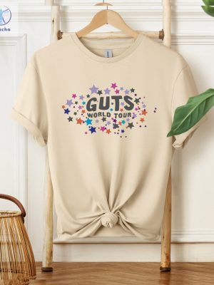 Olivia Rodrigo Guts World Tour Shirt Guts Tour 2024 Shirt Concert Shirt Olivia Rodrigo Fans Shirt Guts World Tour Dates Unique riracha 3