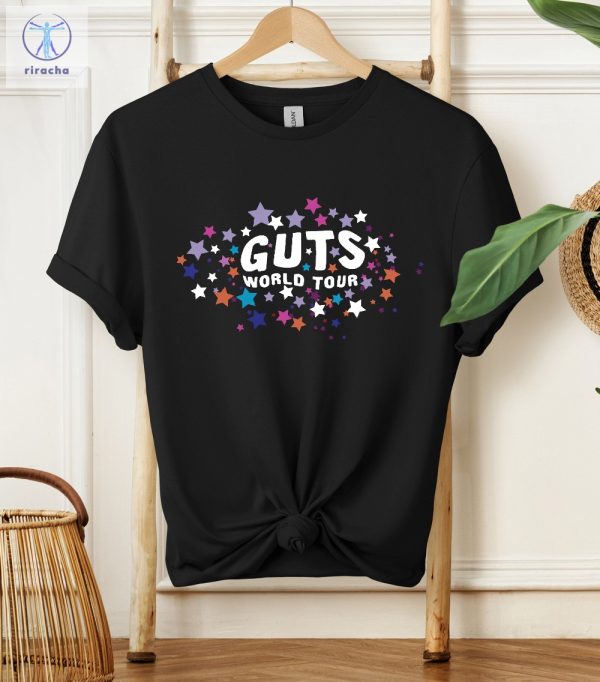 Olivia Rodrigo Guts World Tour Shirt Guts Tour 2024 Shirt Concert Shirt Olivia Rodrigo Fans Shirt Guts World Tour Dates Unique riracha 4