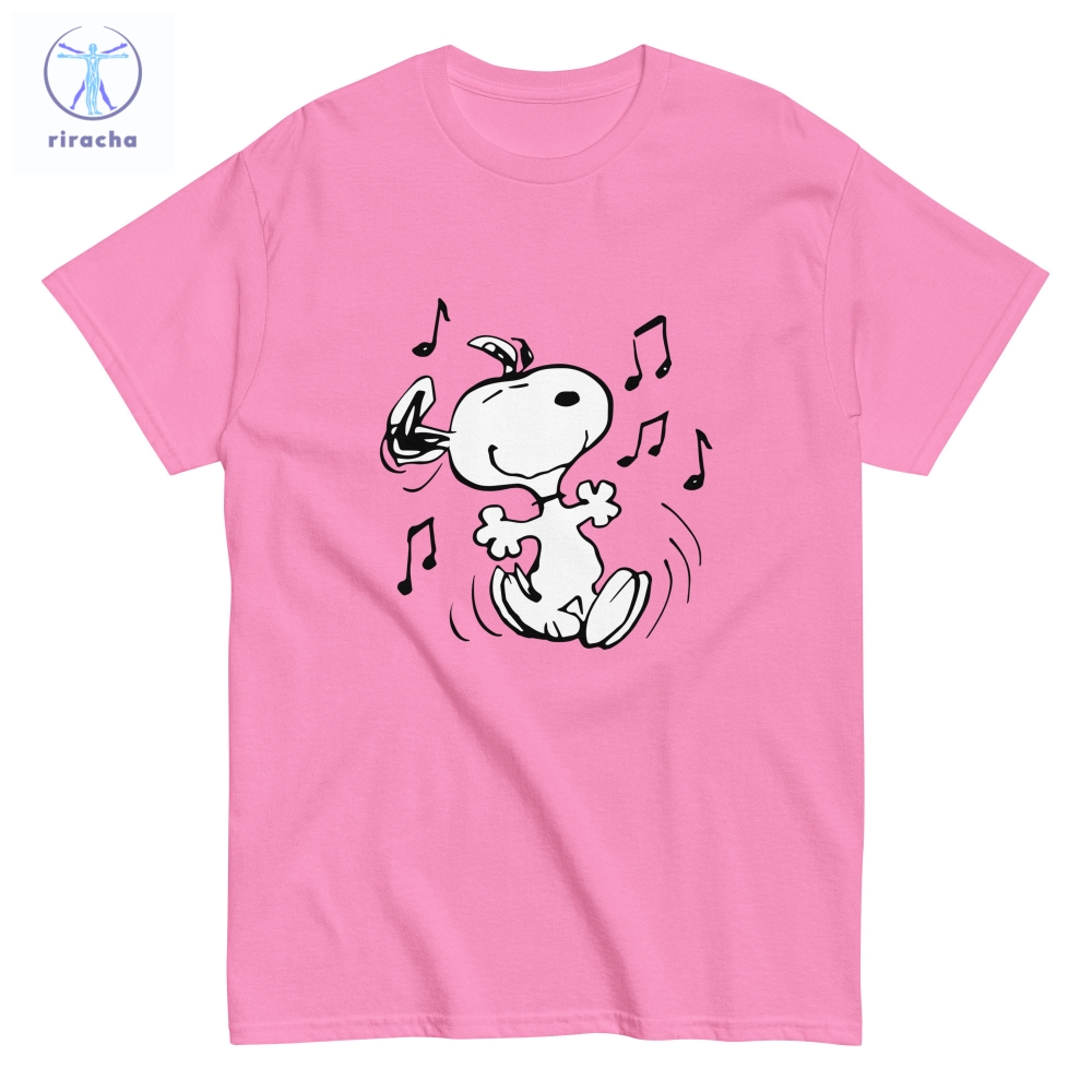 Peanuts Snoopy Dancing T Shirt Snoopy Dancing Hoodie Snoopy Dancing Sweatshirt riracha 1