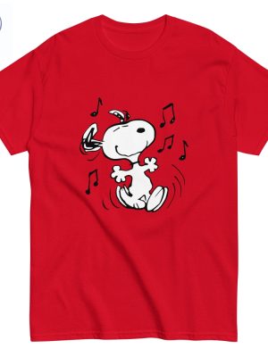 Peanuts Snoopy Dancing T Shirt Snoopy Dancing Hoodie Snoopy Dancing Sweatshirt riracha 3