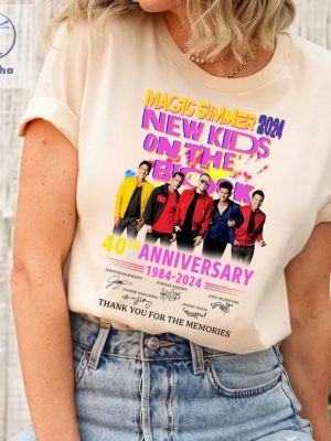 Magic Summer Tour Shirt Nkotb Tour Shirt Nkotb Tour 2024 Shirt New Kids On The Block Shirt New Kids On The Block Tour Shirt riracha 4