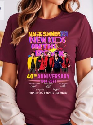 Magic Summer Tour Shirt Nkotb Tour Shirt Nkotb Tour 2024 Shirt New Kids On The Block Shirt New Kids On The Block Tour Shirt riracha 5