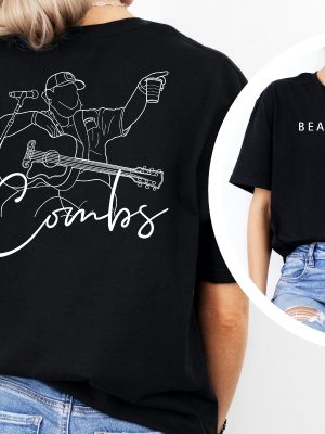 Luke Combs Beautiful Crazy Shirt Beautiful Crazy Lyrics Shirt Luke Combs Outrunnin Your Memory Shirt riracha 3