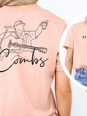 Luke Combs Beautiful Crazy Shirt Beautiful Crazy Lyrics Shirt Luke Combs Outrunnin Your Memory Shirt riracha 4