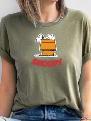 Snoopy T Shirt Snoopy Dog Cartoon Shirt Woodstock Shirt Snoopy And Woodstock Images Shirt riracha 3