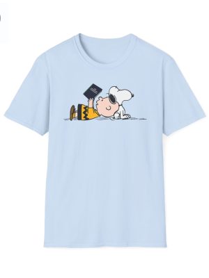 Peanuts Snoopy Charlie Brown Reading Anarchists Cookbook Tribute T Shirt Snoopy Charlie Brown Reading Book Shirt riracha 4