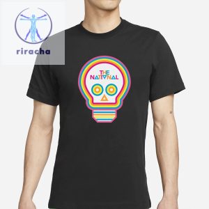 The National Lightbulb Skull T Shirts Lightbulb Skull Shirt The National Unique riracha 2