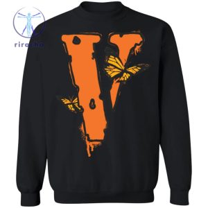 Vlone X Juice Wrld Butterfly Shirt Juice Wrld X Vlone Butterfly T Shirt Juice Wrld Vlone Butterfly Sweatshirt Unique riracha 3
