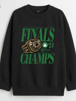 Boston Celtics Fanatics 2024 Nba Finals Champions Ball Screen Ring Shirts Boston Celtics Finals Champions T Shirt riracha 4