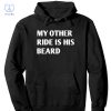 My Other Ride Is His Beard Shirts My Other Ride Is His Beard Funny Motorcycle Shirts Unique riracha 1