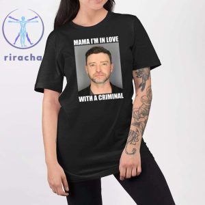 Justin Timberlake Mugshot Mama Im In Love With A Criminal Shirt Justin Timberlake Mugshot Tee Shirt Hoodie Sweatshirt riracha 2