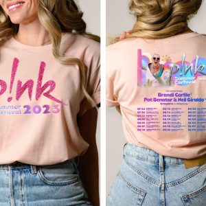 Pink Set List 2023 Shirt Pink Tour Shirt Trustfall Album Tee Pink On Tour Shirt Pink Tour Merch Summer Carnival Tee Unique riracha 2