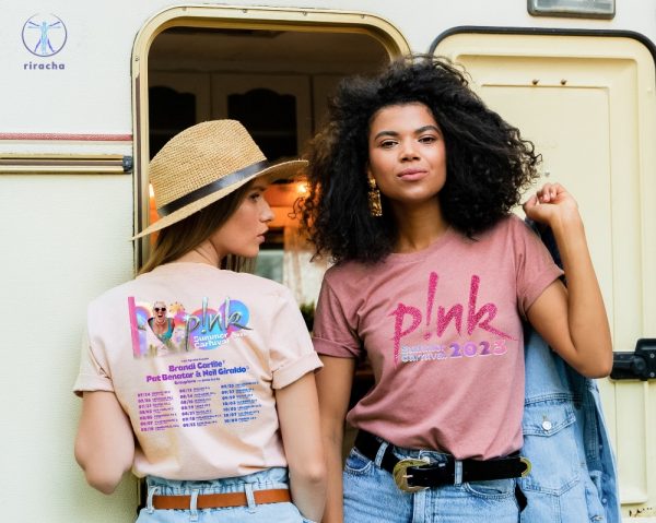 Pink Set List 2023 Shirt Pink Tour Shirt Trustfall Album Tee Pink On Tour Shirt Pink Tour Merch Summer Carnival Tee Unique riracha 3