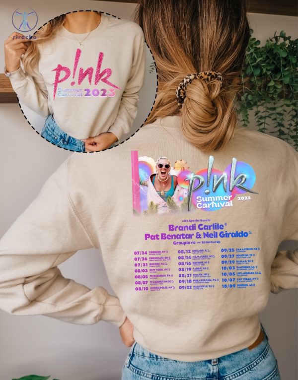 Pink Set List 2023 Shirt Pink Tour Shirt Trustfall Album Tee Pink On Tour Shirt Pink Tour Merch Summer Carnival Tee Unique riracha 5