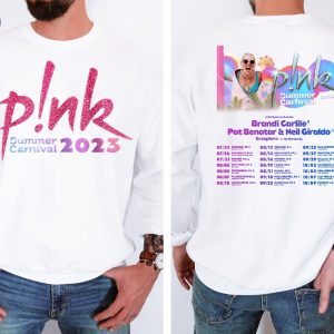 Pink Set List 2023 Shirt Pink Tour Shirt Trustfall Album Tee Pink On Tour Shirt Pink Tour Merch Summer Carnival Tee Unique riracha 8