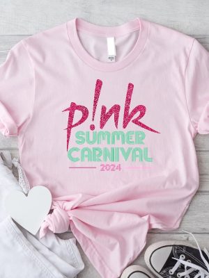 P Nk Summer Carnival Tee Pink Lovers Shirt Merch Pink Tshirt P Nk Summer Carnival 2024 Shirt Hoodie Sweatshirt Unique riracha 2