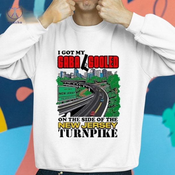 I Got My Gaba Gooled T Shirt I Got My Gaba Gooled On The Side Of The New Jersey Turnpike Shirt Hoodie Unique riracha 3