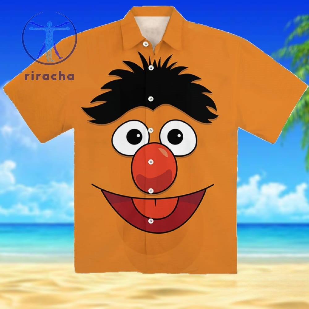 Sesame Street Worn By Cartoon Characters Hawaiian Shirt Characters From Sesame Street T Shirt Hoodie Sweatshirt Unique