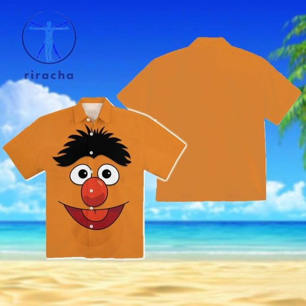 Sesame Street Worn By Cartoon Characters Hawaiian Shirt Characters From Sesame Street T Shirt Hoodie Sweatshirt Unique riracha 3