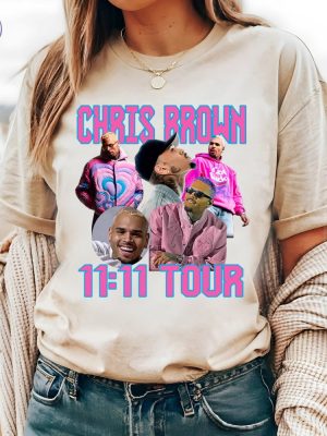 Chris Brown 11 11 Tour Shirt Chris Brown Tour Shirt Chris Brown 11 11 Tour 2024 Shirt Chris Brown Fan Shirt riracha 2