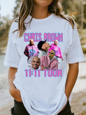 Chris Brown 11 11 Tour Shirt Chris Brown Tour Shirt Chris Brown 11 11 Tour 2024 Shirt Chris Brown Fan Shirt riracha 3