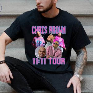 Chris Brown 11 11 Tour Shirt Chris Brown Tour Shirt Chris Brown 11 11 Tour 2024 Shirt Chris Brown Fan Shirt riracha 4