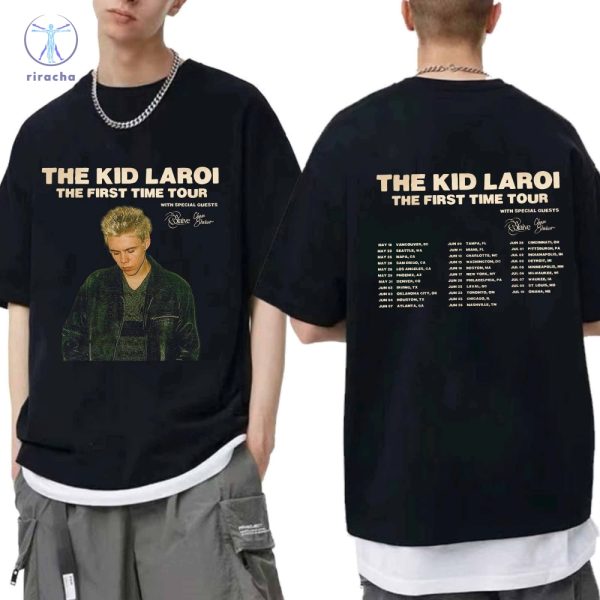 The Kid Laroi The First Time Tour Us 2024 Shirt The Kid Laroi Fan Shirt The Kid Laroi 2024 Concert Shirt The First Time Tour 2024 Shirt riracha 1