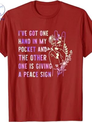 Hand In My Pocket Lyrics Shirt Alanis Morissette Hand In My Pocket Shirt Hand In My Pocket Lyrics T Shirt Unique riracha 3