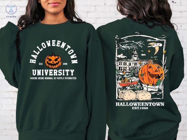 Halloweentown Est 1998 Sweatshirt Retro Halloween Town Crewneck Sweater Spirit Of Halloweentown Shirt Halloweentown Sweatshirt riracha 1
