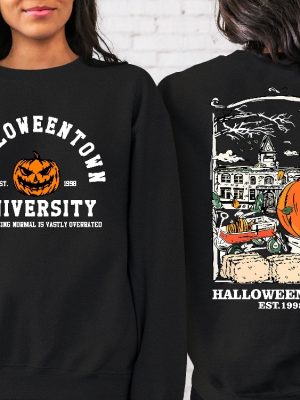 Halloweentown Est 1998 Sweatshirt Retro Halloween Town Crewneck Sweater Spirit Of Halloweentown Shirt Halloweentown Sweatshirt riracha 3