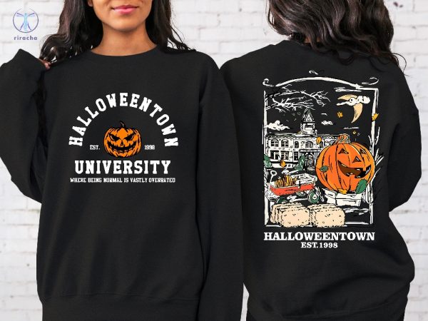 Halloweentown Est 1998 Sweatshirt Retro Halloween Town Crewneck Sweater Spirit Of Halloweentown Shirt Halloweentown Sweatshirt riracha 3