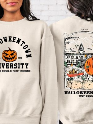 Halloweentown Est 1998 Sweatshirt Retro Halloween Town Crewneck Sweater Spirit Of Halloweentown Shirt Halloweentown Sweatshirt riracha 4