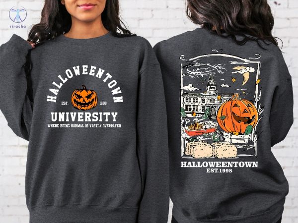 Halloweentown Est 1998 Sweatshirt Retro Halloween Town Crewneck Sweater Spirit Of Halloweentown Shirt Halloweentown Sweatshirt riracha 6