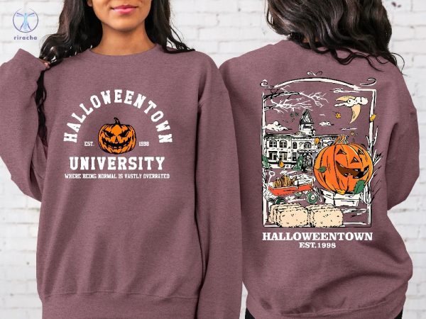 Halloweentown Est 1998 Sweatshirt Retro Halloween Town Crewneck Sweater Spirit Of Halloweentown Shirt Halloweentown Sweatshirt riracha 7