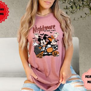 Disney Halloween Nightmare Shirt Mickey Minnie Halloween Shirt Disney Halloween Shirt Nightmare On The Main Street riracha 2