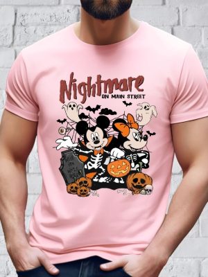 Disney Halloween Nightmare Shirt Mickey Minnie Halloween Shirt Disney Halloween Shirt Nightmare On The Main Street riracha 3