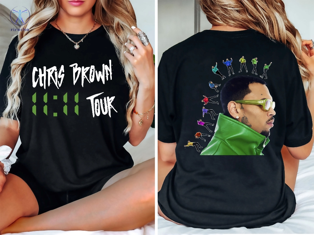 Chris Brown Shirt Chris Brown 11 11 Tour 2024 Shirt Chris Brown Fan Shirt Chris Brown 11 11 Tour Setlist Shirt Unique