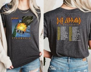 2024 Def Leppard And Journey Summer Stadium Tour Shirt Def Leppard Shirt Womens Def Leppard And Journey Merch Unique riracha 3