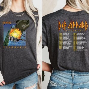 2024 Def Leppard And Journey Summer Stadium Tour Shirt Def Leppard Shirt Womens Def Leppard And Journey Merch Unique riracha 3