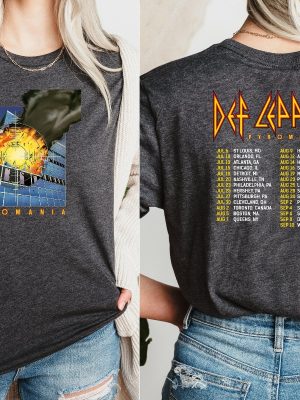 2024 Def Leppard And Journey Summer Stadium Tour Shirt Def Leppard Shirt Womens Def Leppard And Journey Merch Unique riracha 3